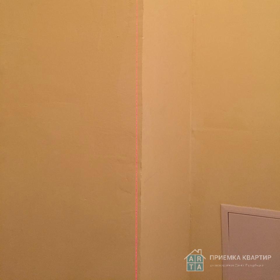 Перепад по вертикали стен в комнате до 5 мм
